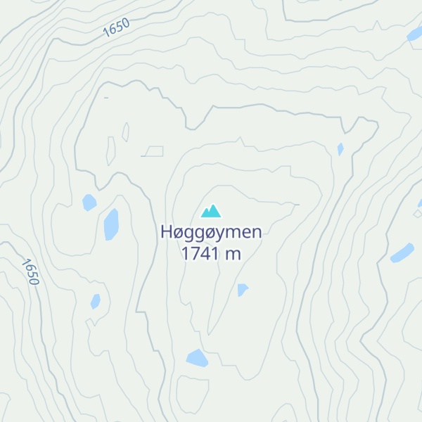 Map of Høggøymen