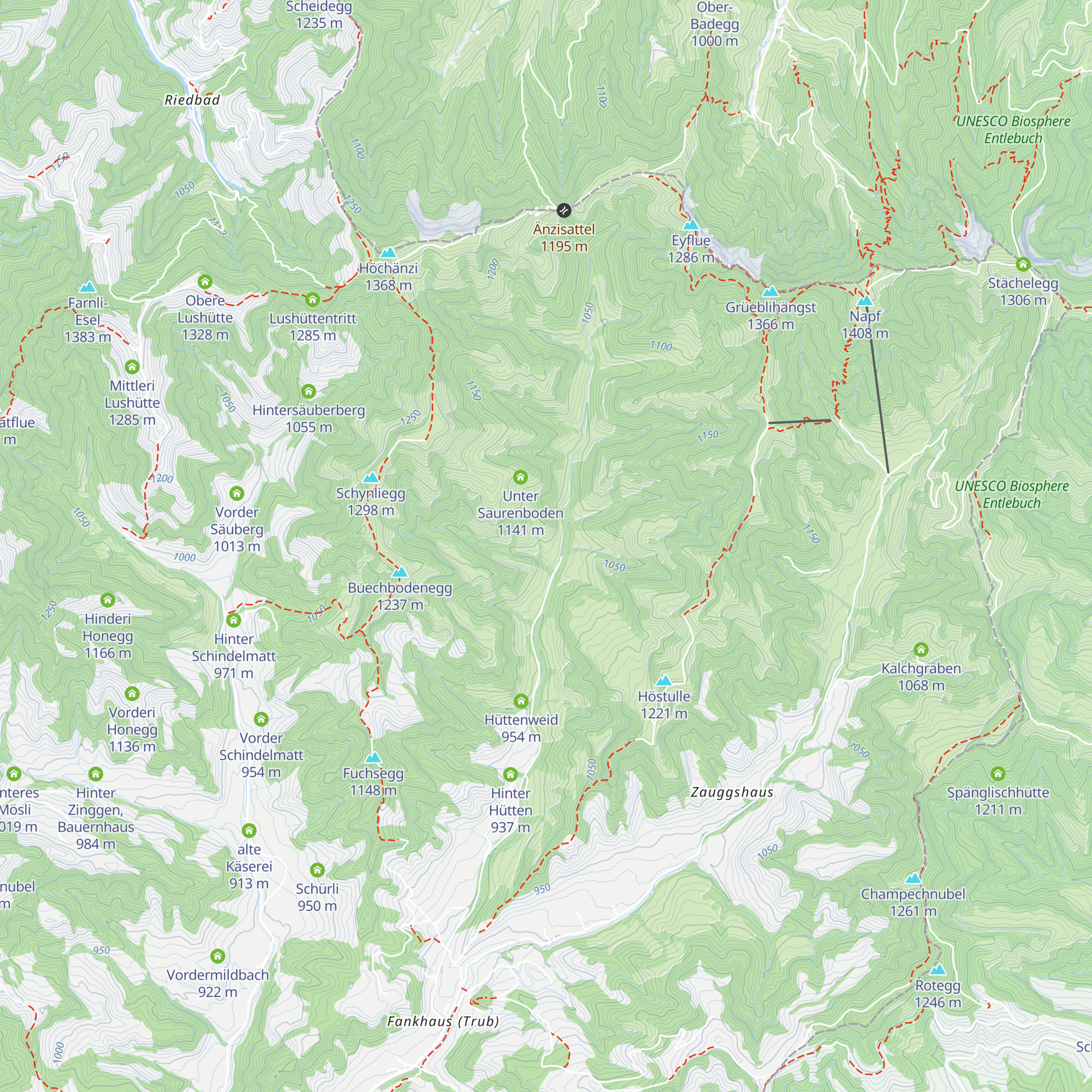 Spitzschür map