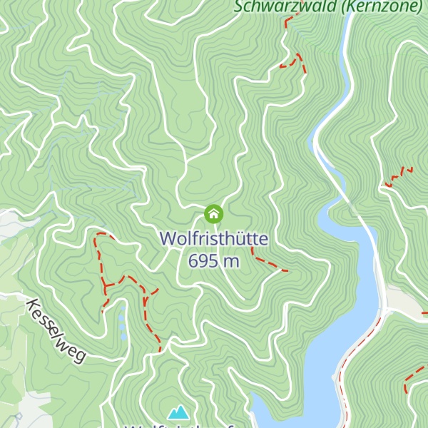 Map of Wolfristhütte