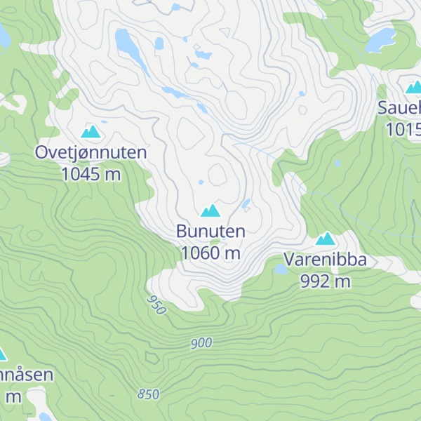 Map of Bunuten