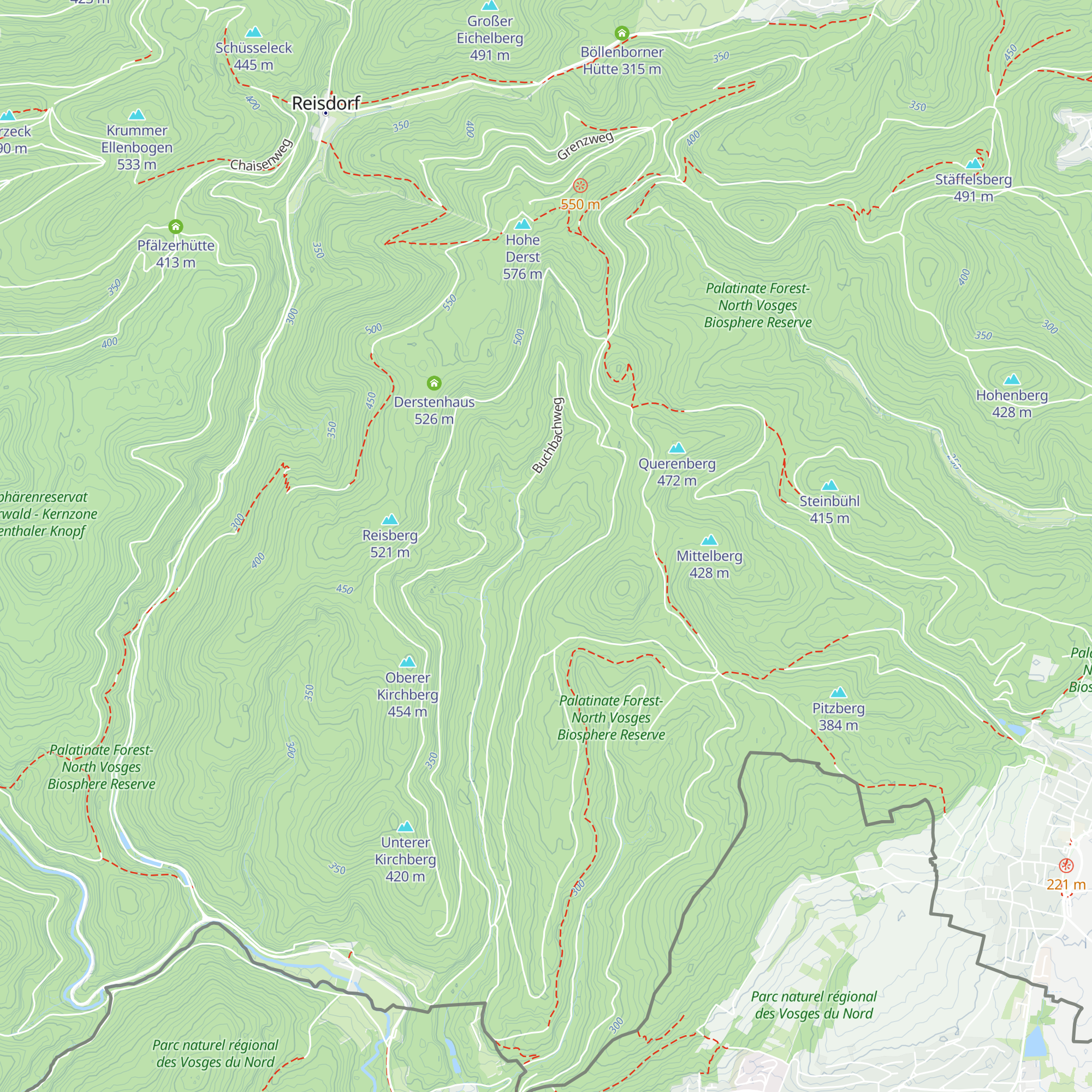 Schutzhütte Buchbacher Hof map