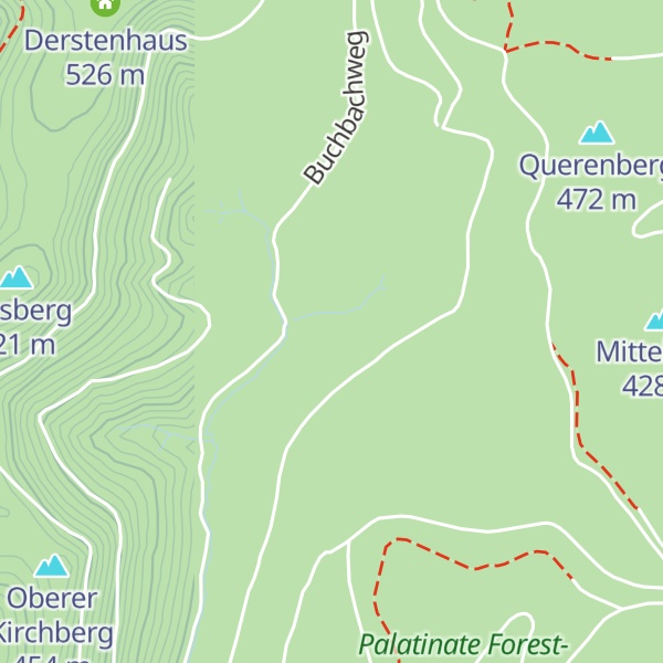 Map of Schutzhütte Buchbacher Hof