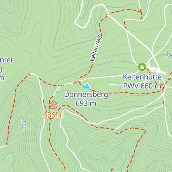 Map of Donnersberg
