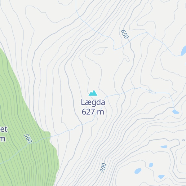 Map of Lægda