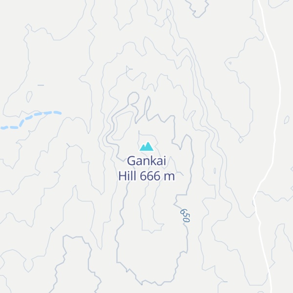 Map of Gankai Hill