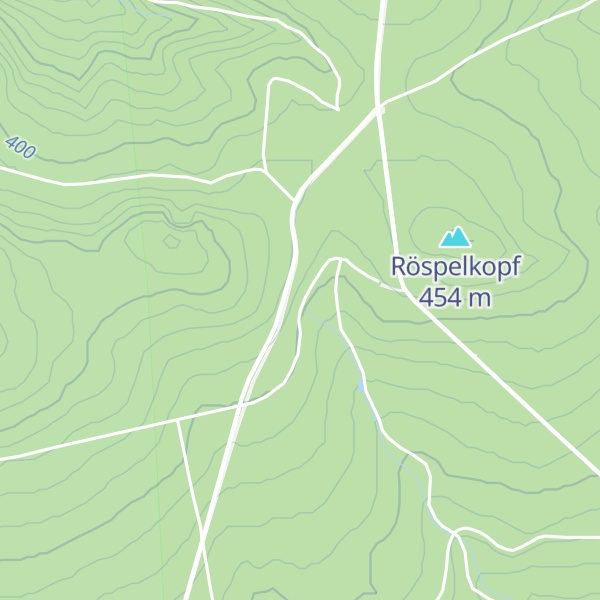 Map of Blaubachquellhütte