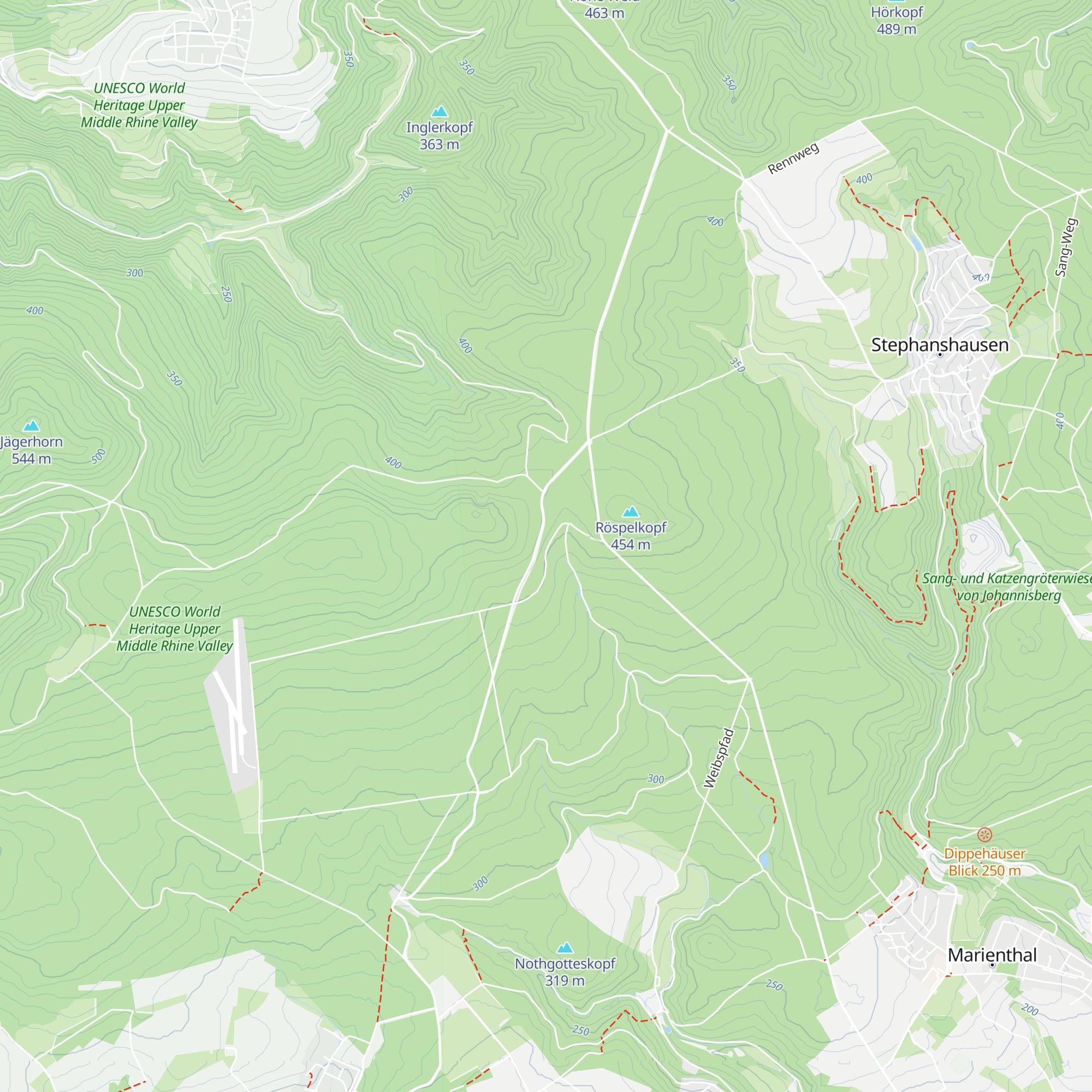 Blaubachquellhütte map