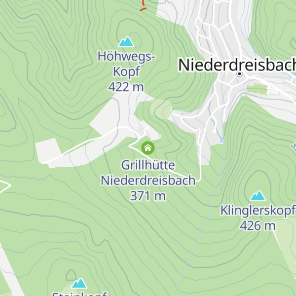 Map of Grillhütte Niederdreisbach