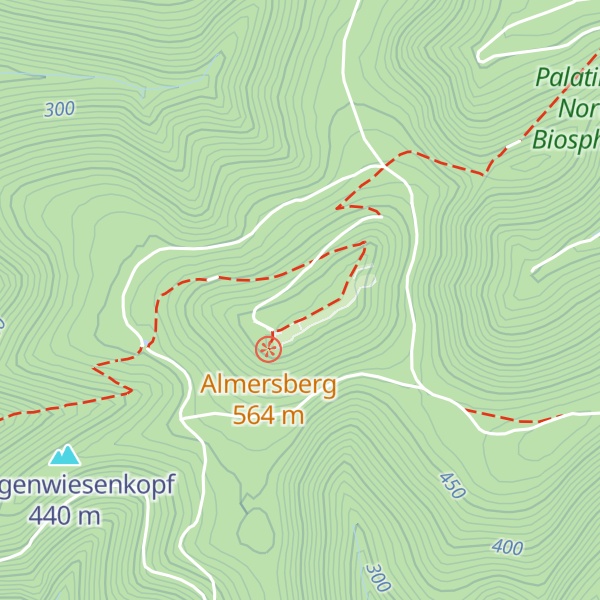 Map of Almersberg
