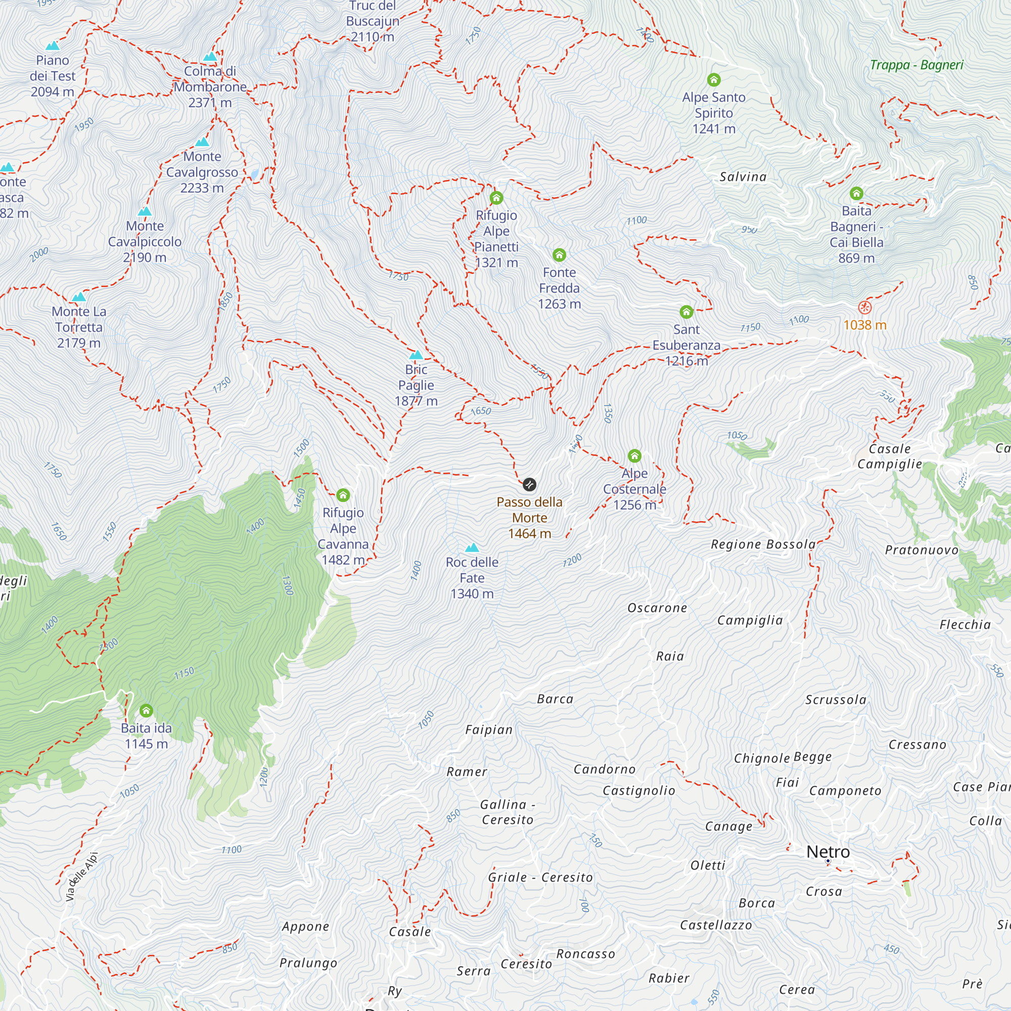 Alpe Chignoli di Sopra map