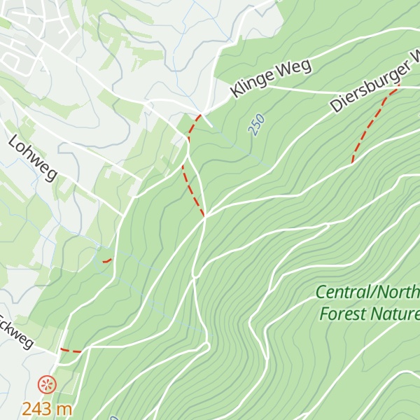 Map of Lendersbachhütte