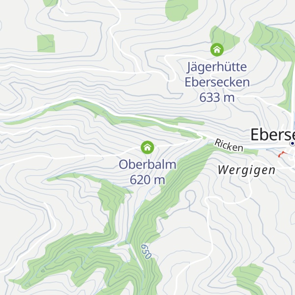 Map of Oberbalm