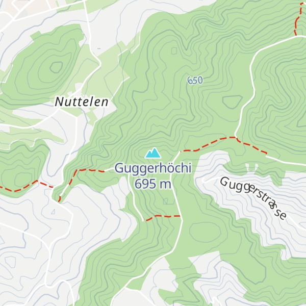 Map of Guggerhöchi