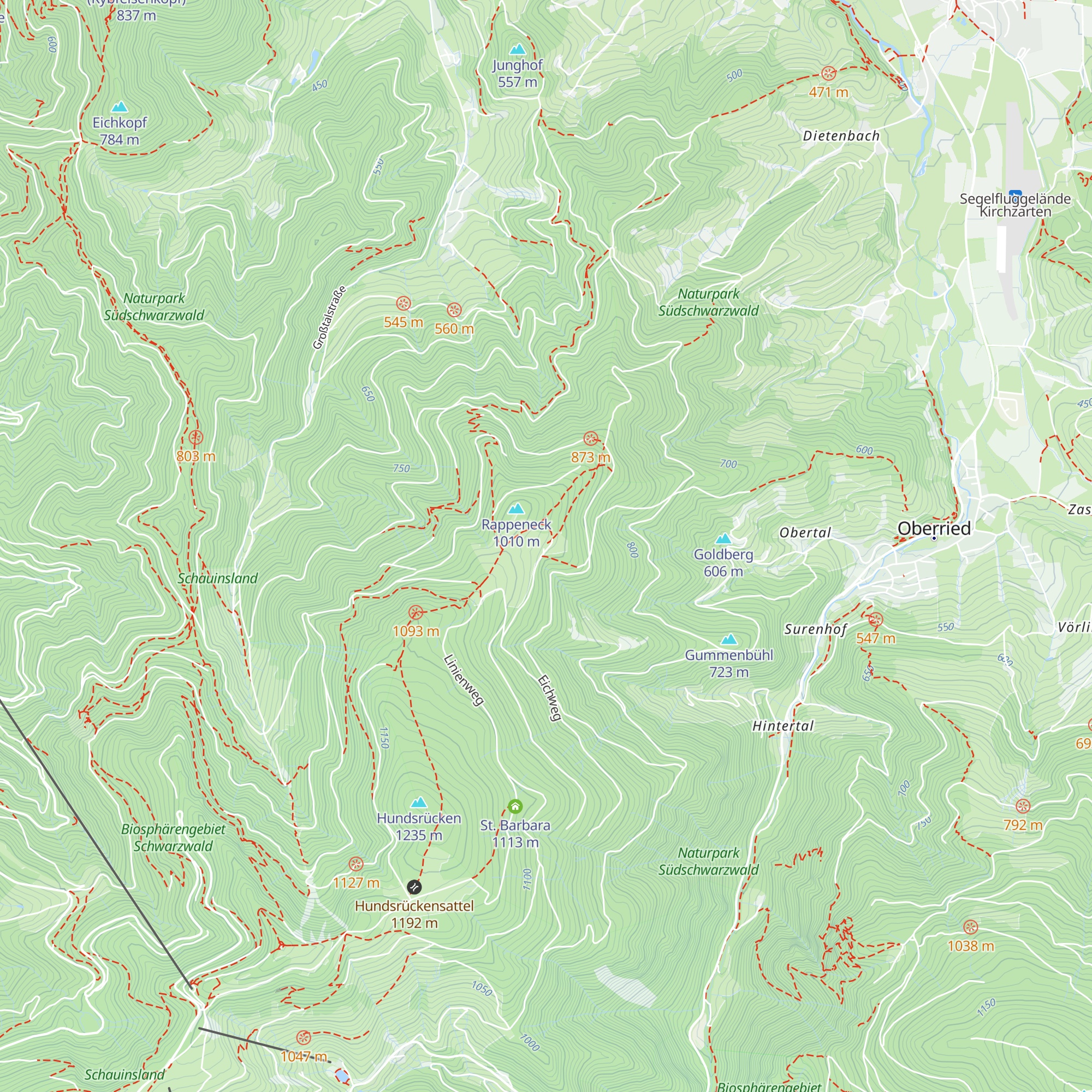 Rappenecker Hütte map