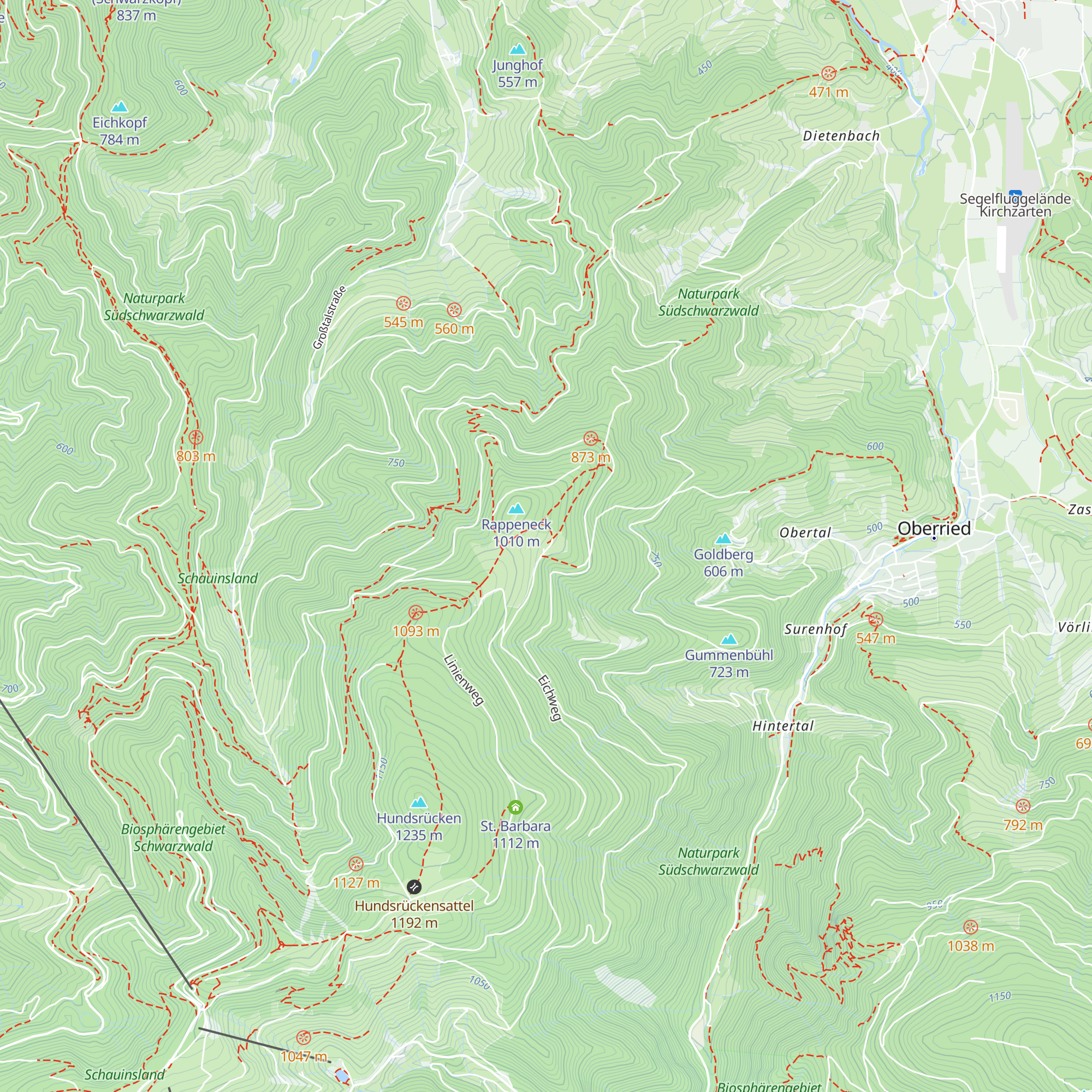 Rappenecker Hütte map