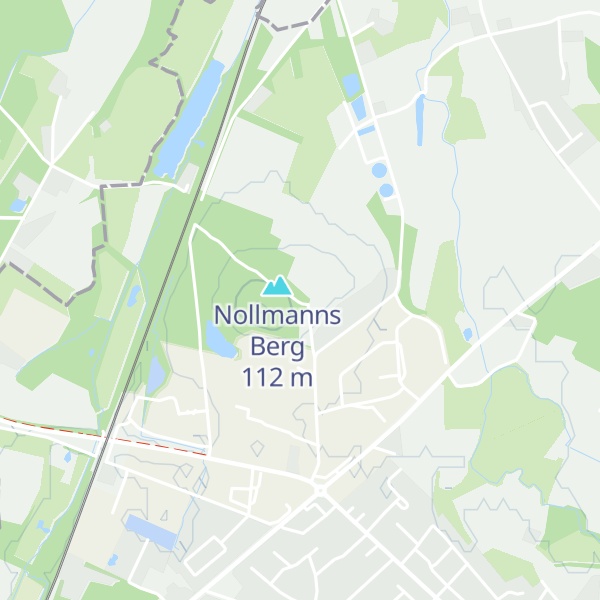 Map of Wanderhütte Nollmanns Berg