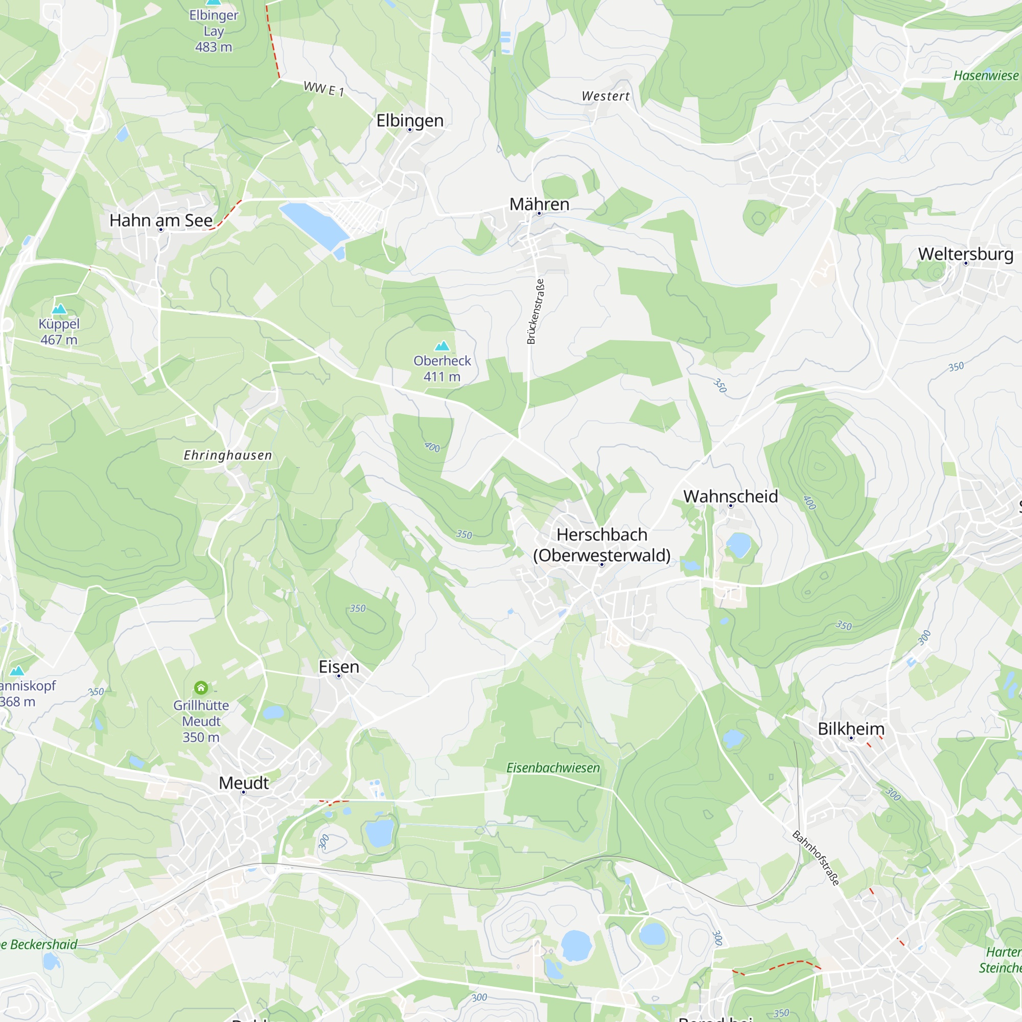 Tennishütte map