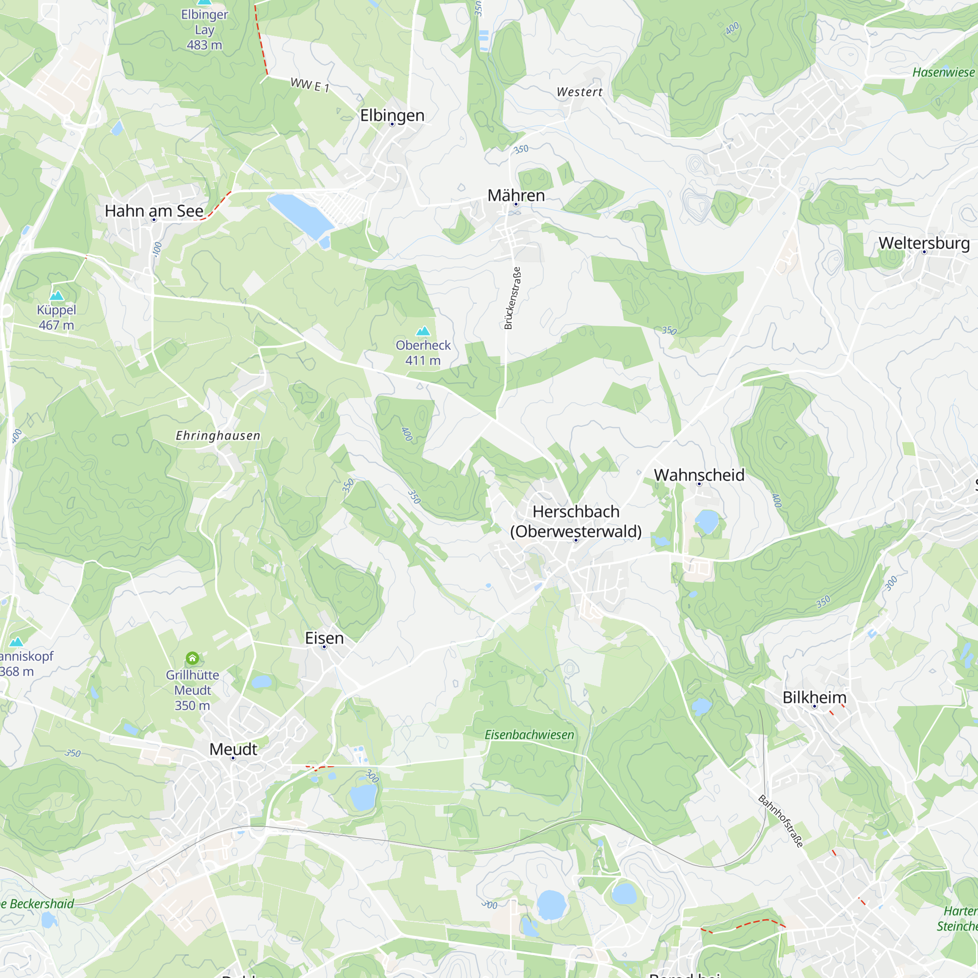 Tennishütte map