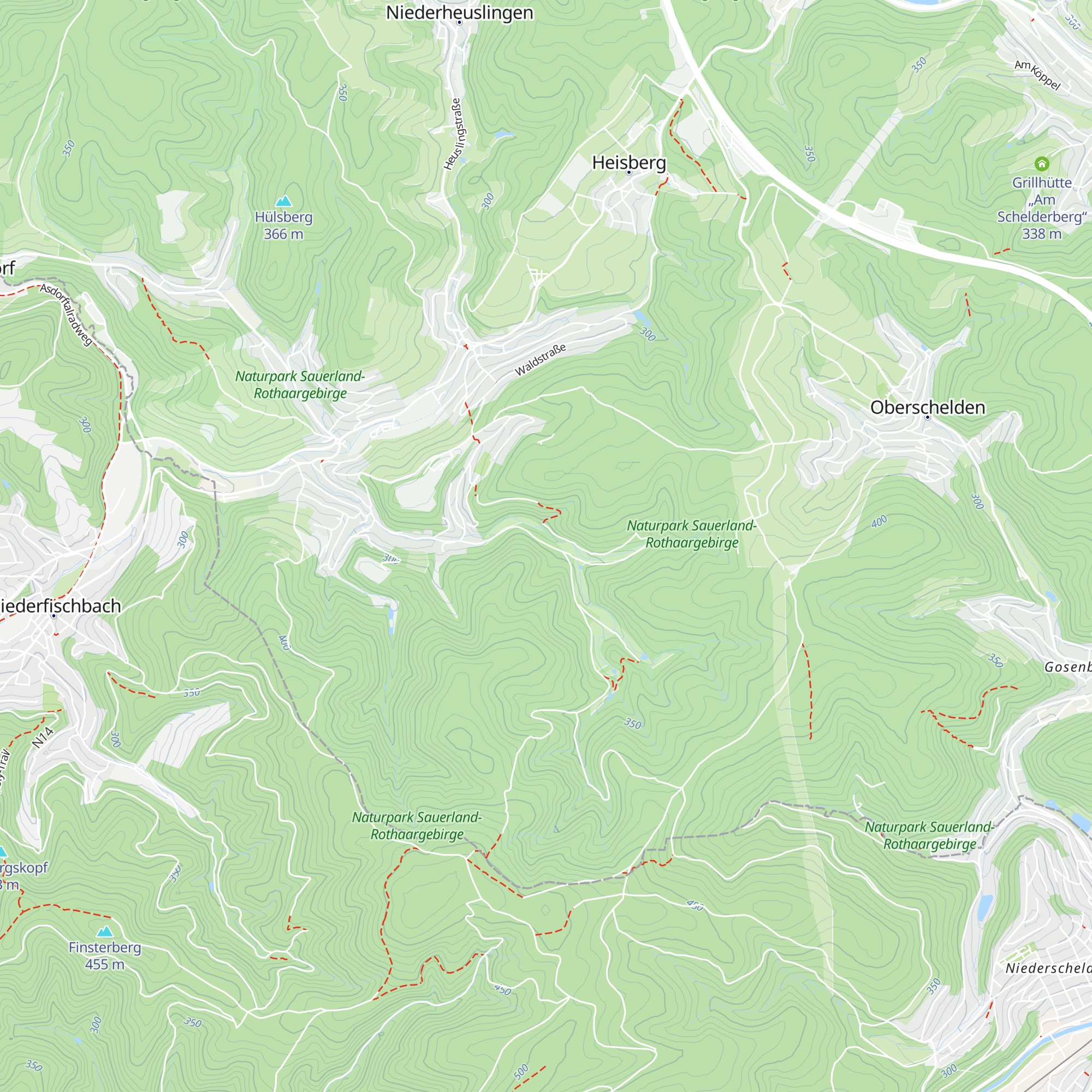 Grillhütte Niederndorf map
