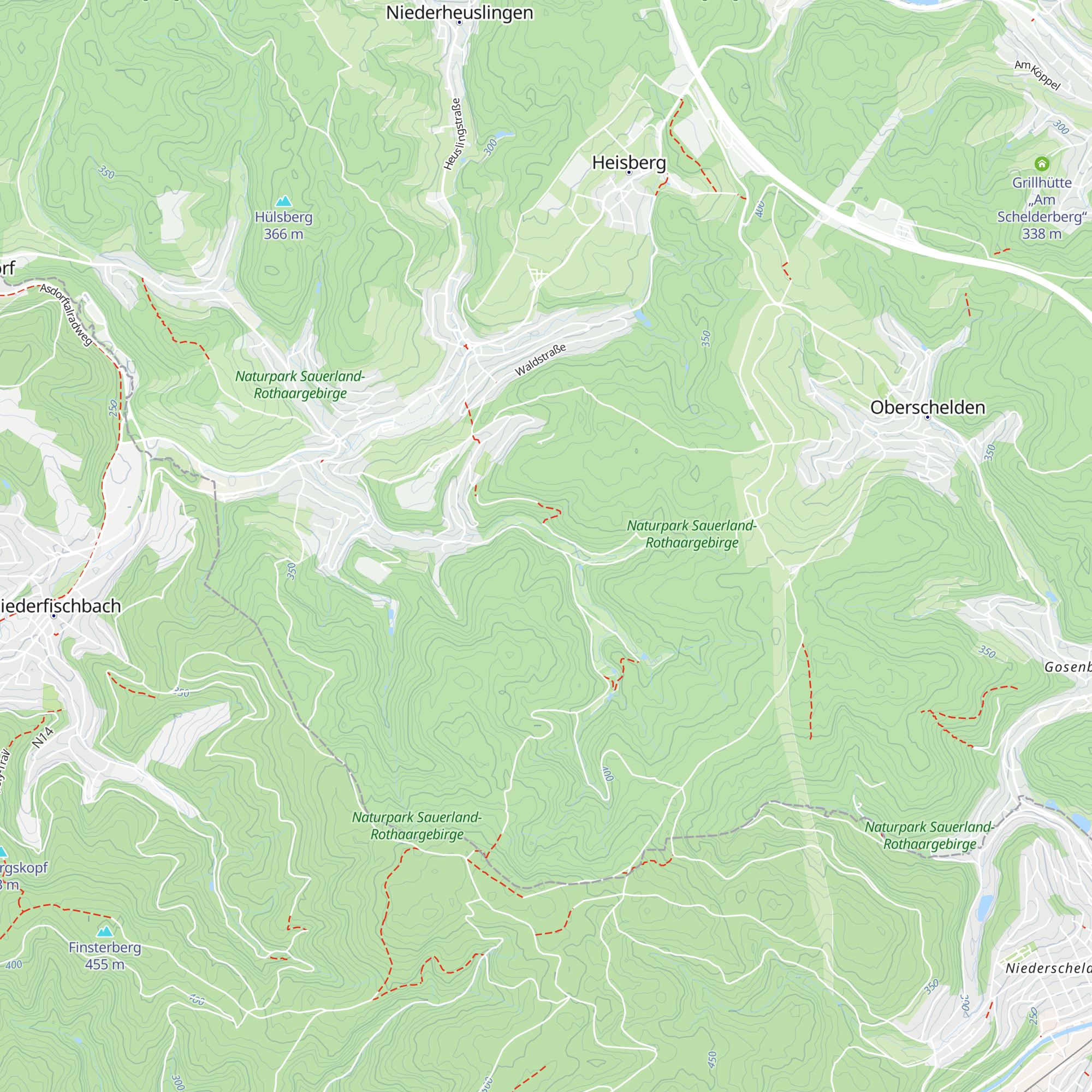 Grillhütte Niederndorf map