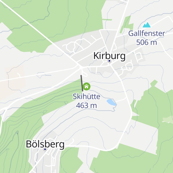 Map of Skihütte