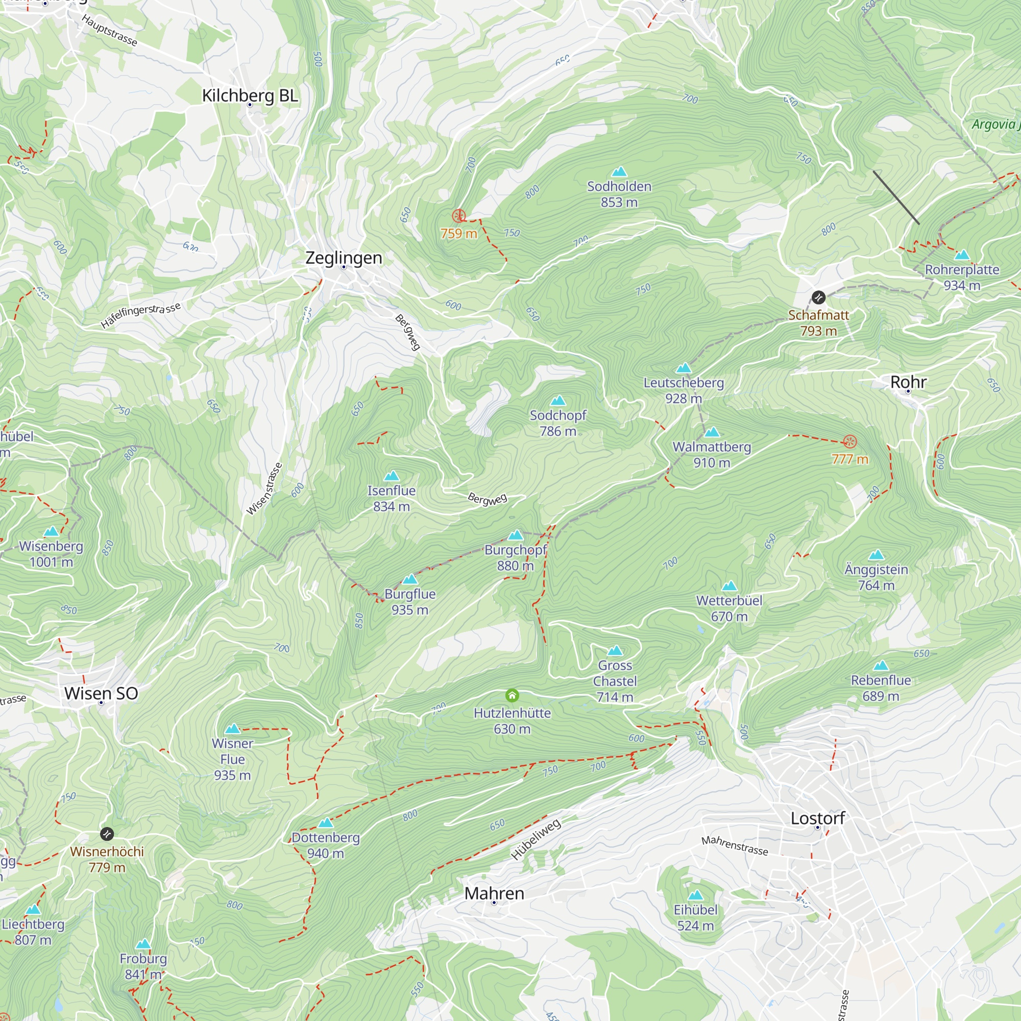 Jagdhütte der Jagdgesellschaft Altschloss Zeglingen map
