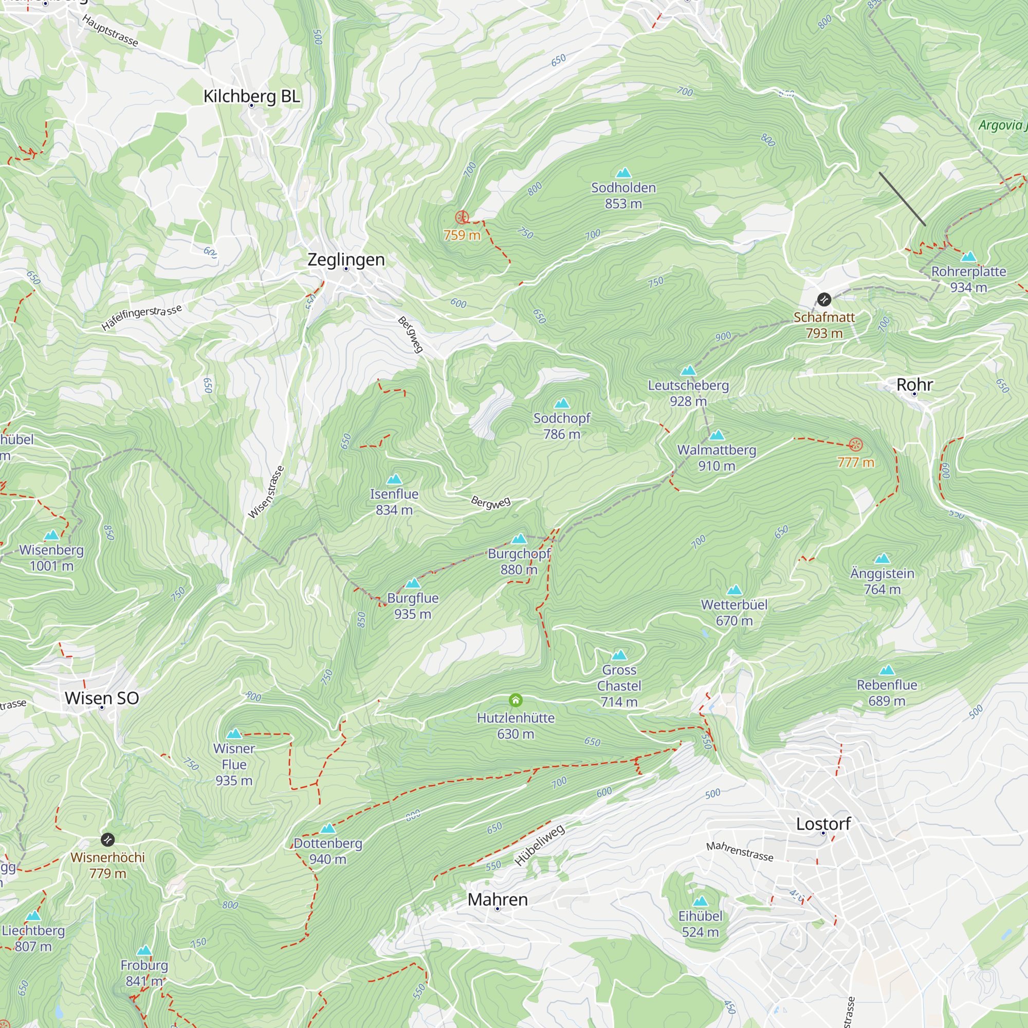 Jagdhütte der Jagdgesellschaft Altschloss Zeglingen map
