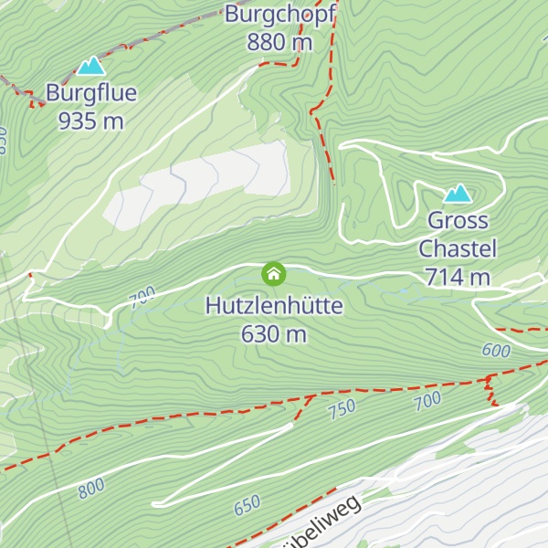 Map of Hutzlenhütte