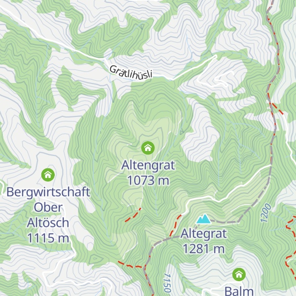 Map of Altengrat