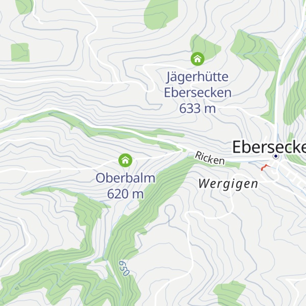 Map of Unterbalm
