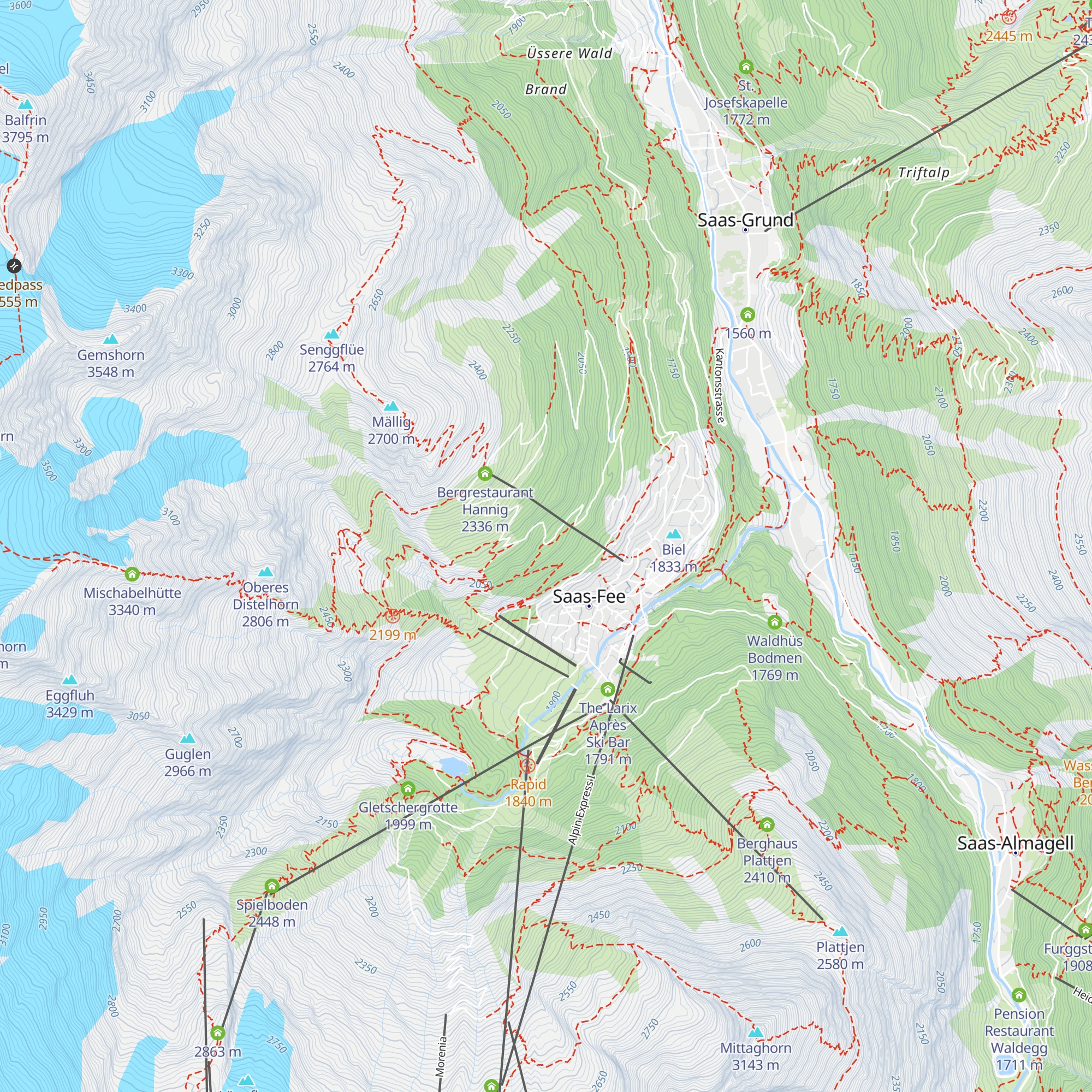 Alpenblick map