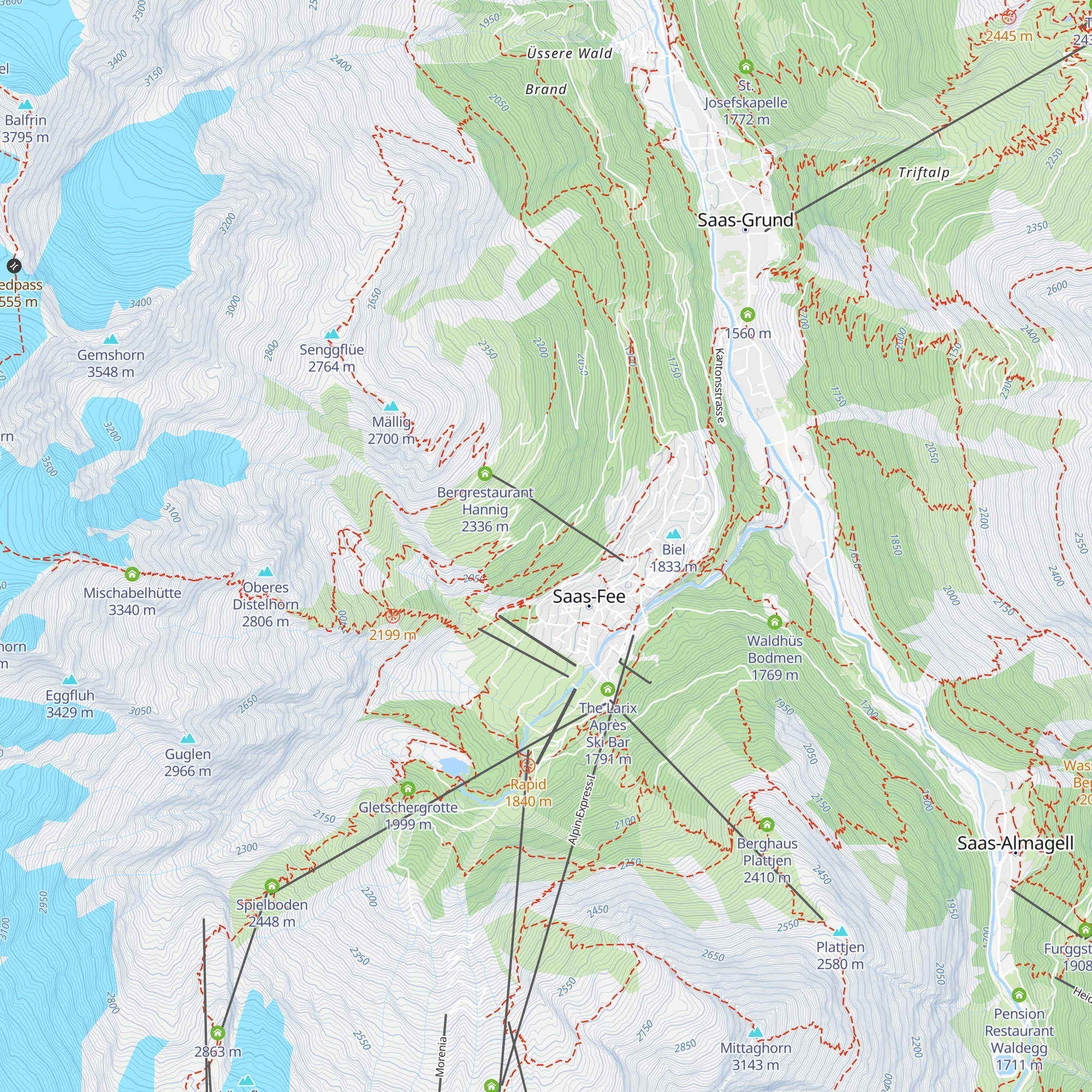 Alpenblick map