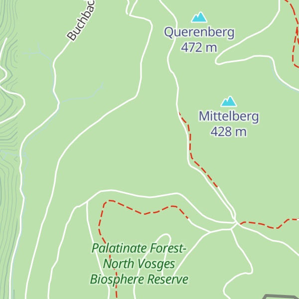 Map of Hoher Kopf