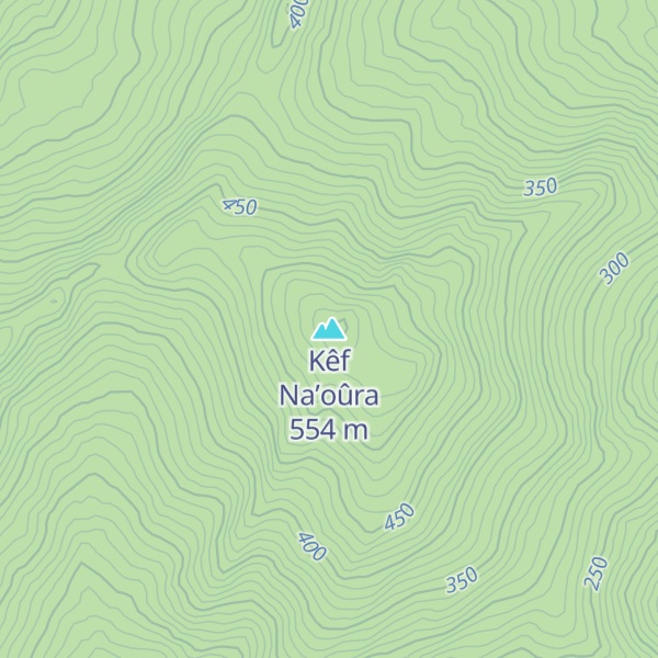 Map of Kêf Na’oûra