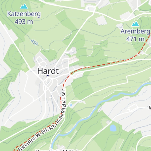 Map of Schinderhanneshütte am Sportplatz