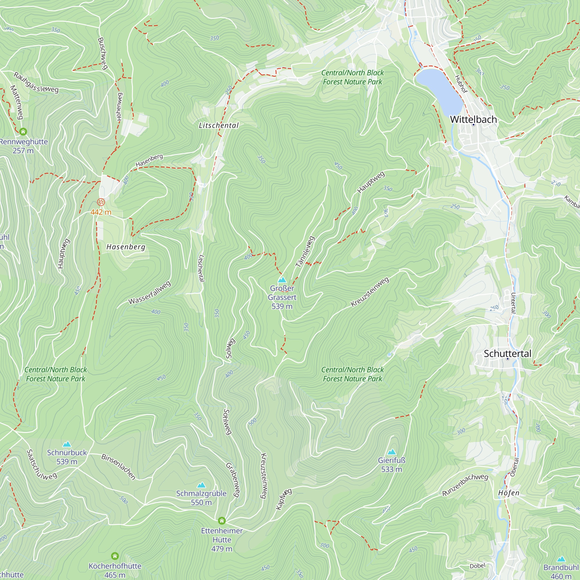 Grassert-Hütte map