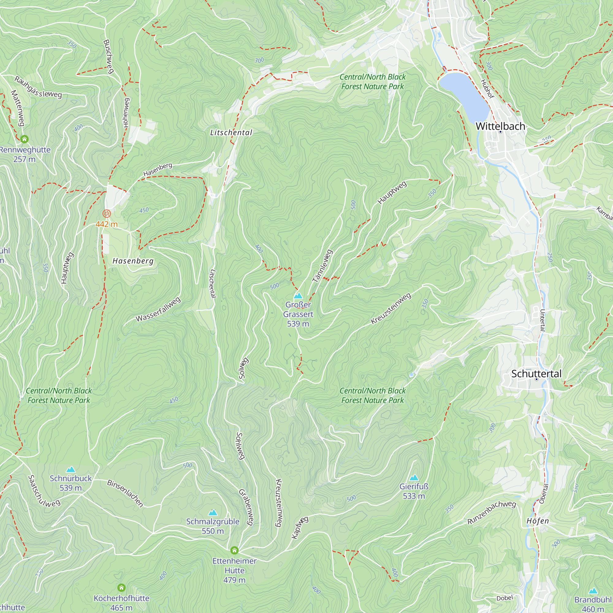 Grassert-Hütte map