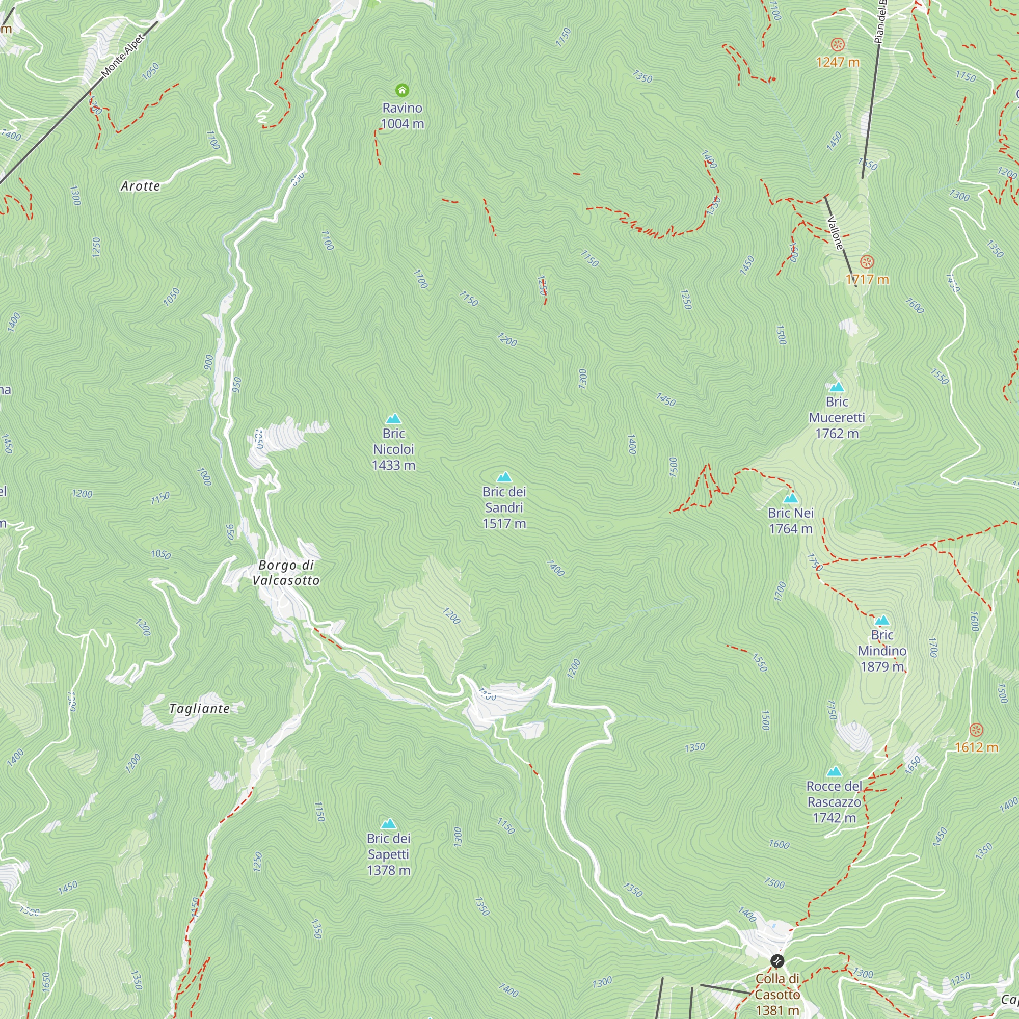 Il Baraccone map