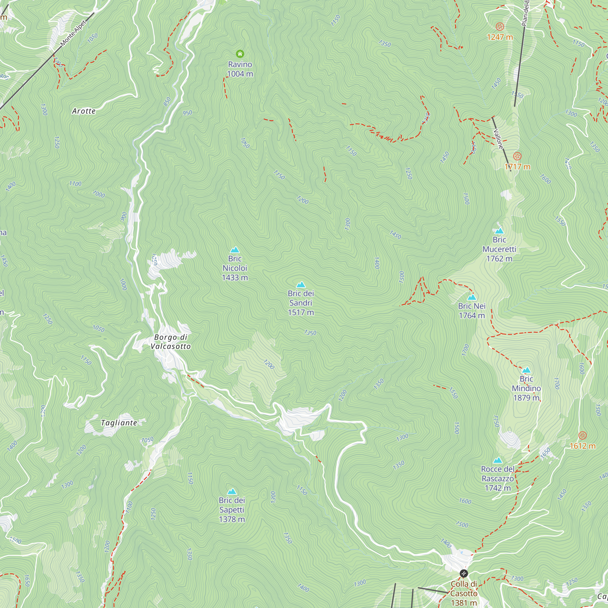 Il Baraccone map