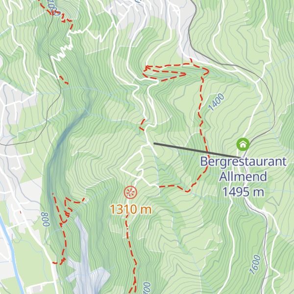Map of Mary's Cafe
