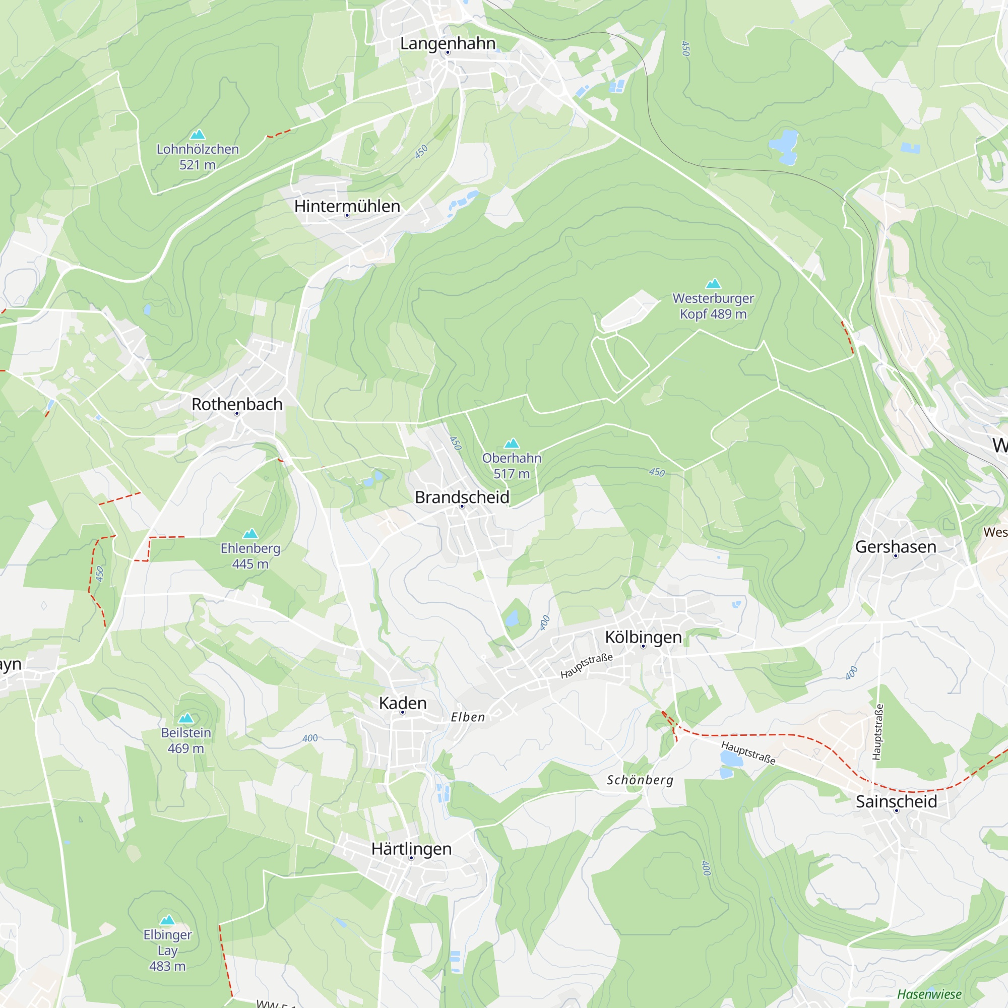 Grillhütte Brandscheid map