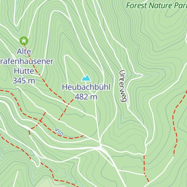 Map of Grafenhausener Hütte