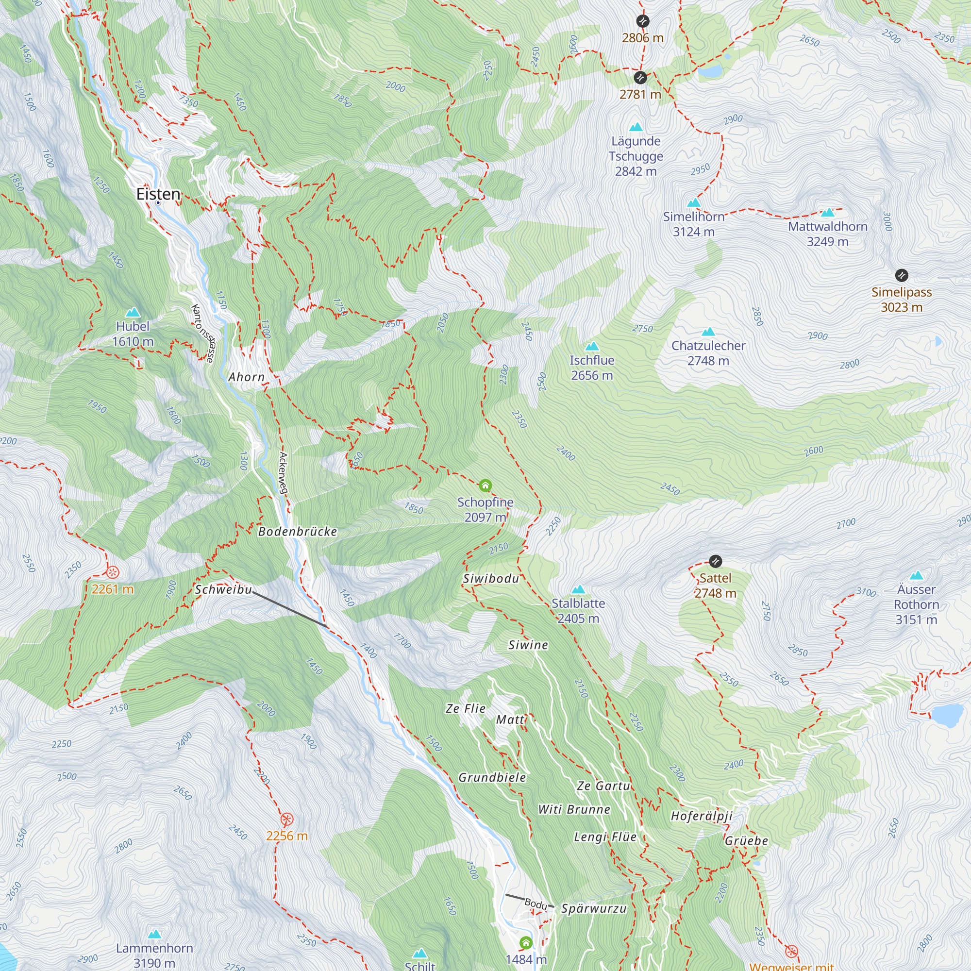 Schopfine map