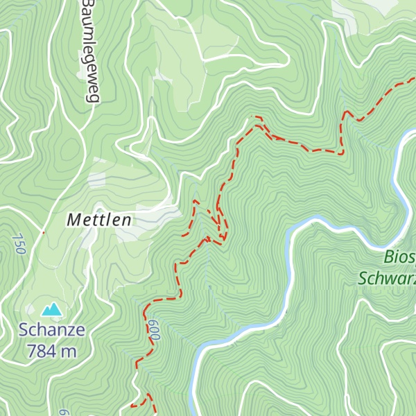 Map of Mettlerhütte