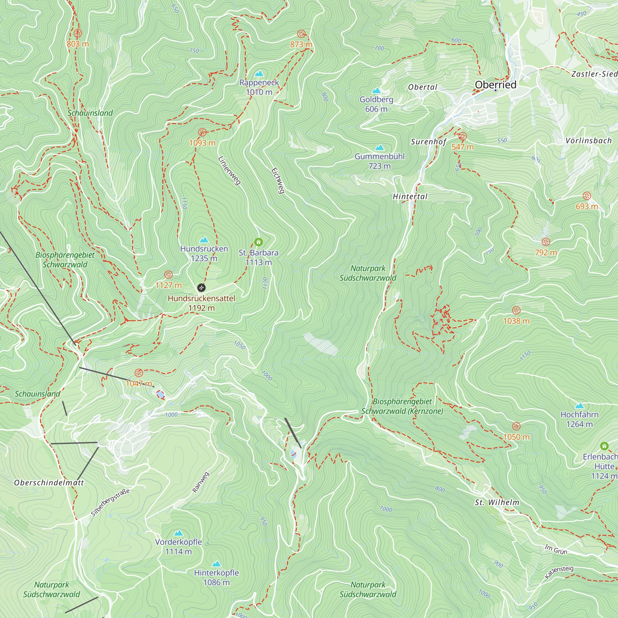 Ochsenlagerhütte map