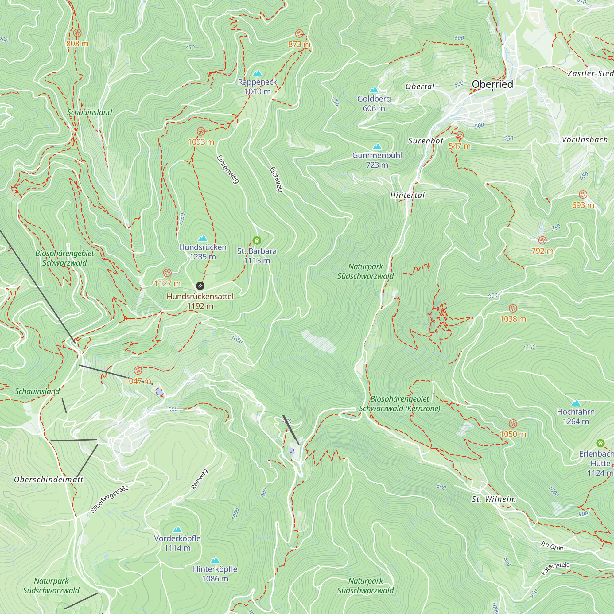 Ochsenlagerhütte map