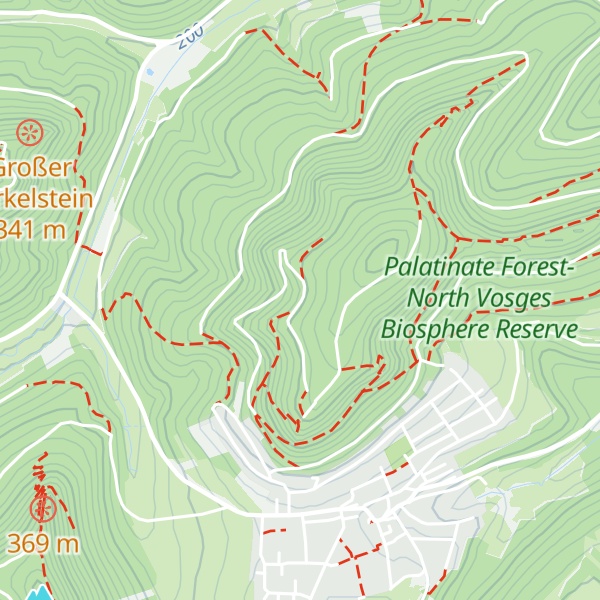 Map of Osterbrunnenhütte