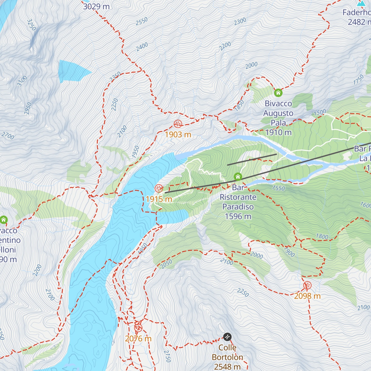 Rifugio CAI di Saronno map