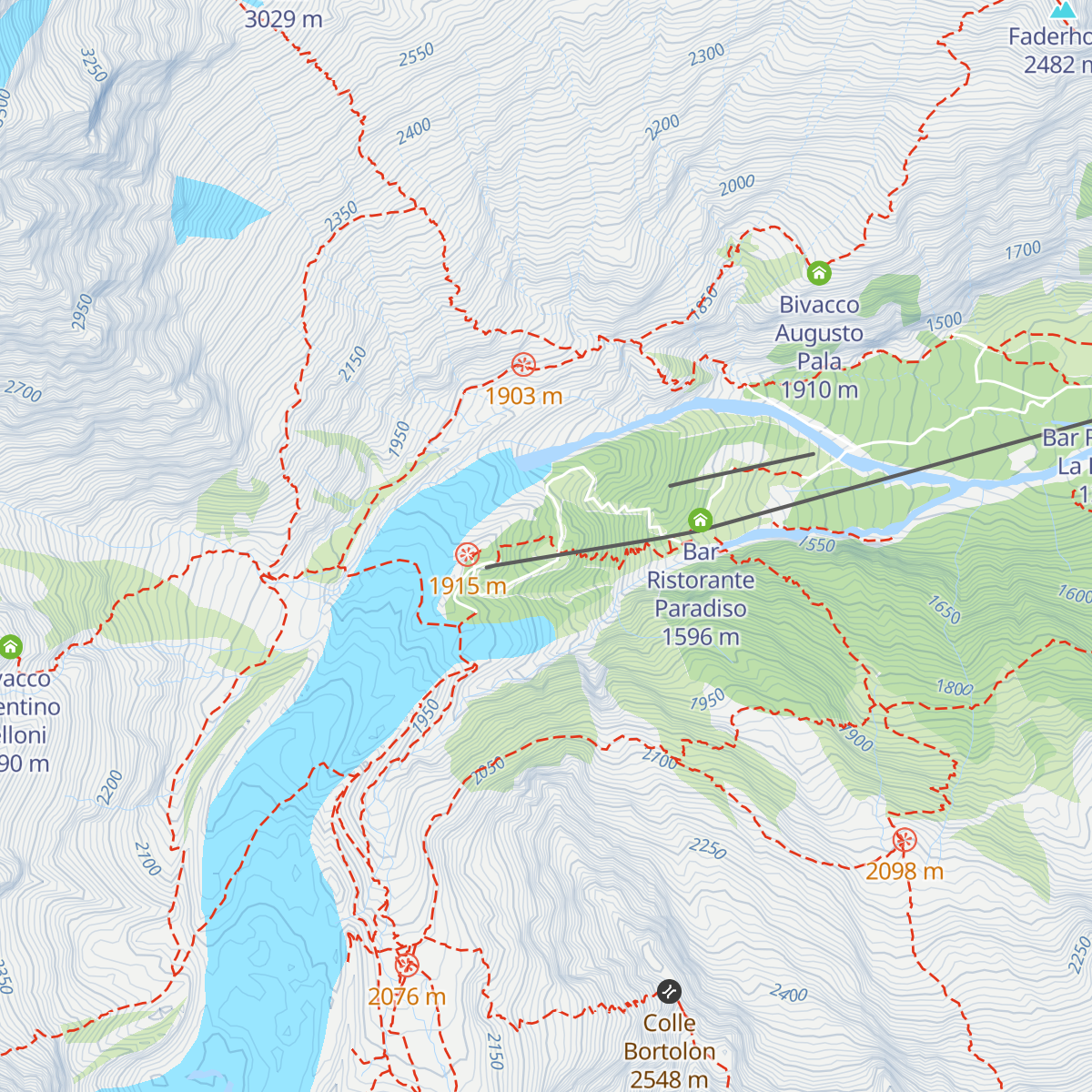 Rifugio CAI di Saronno map