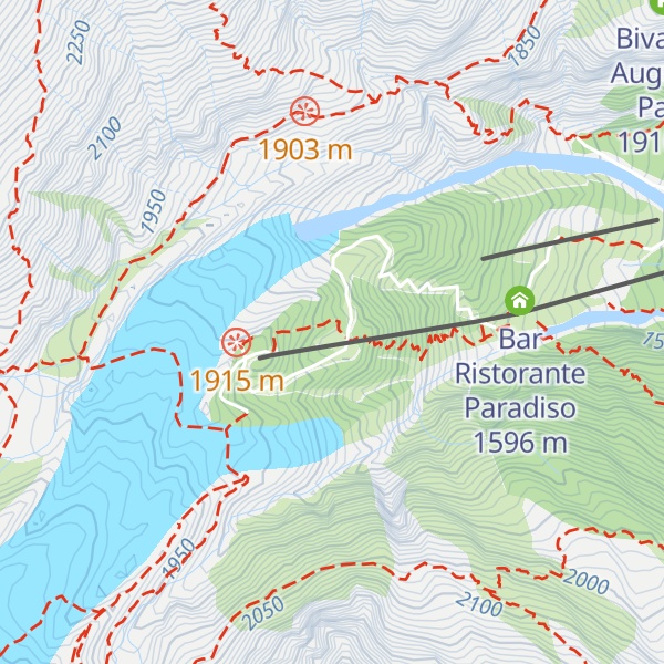 Map of Rifugio CAI di Saronno